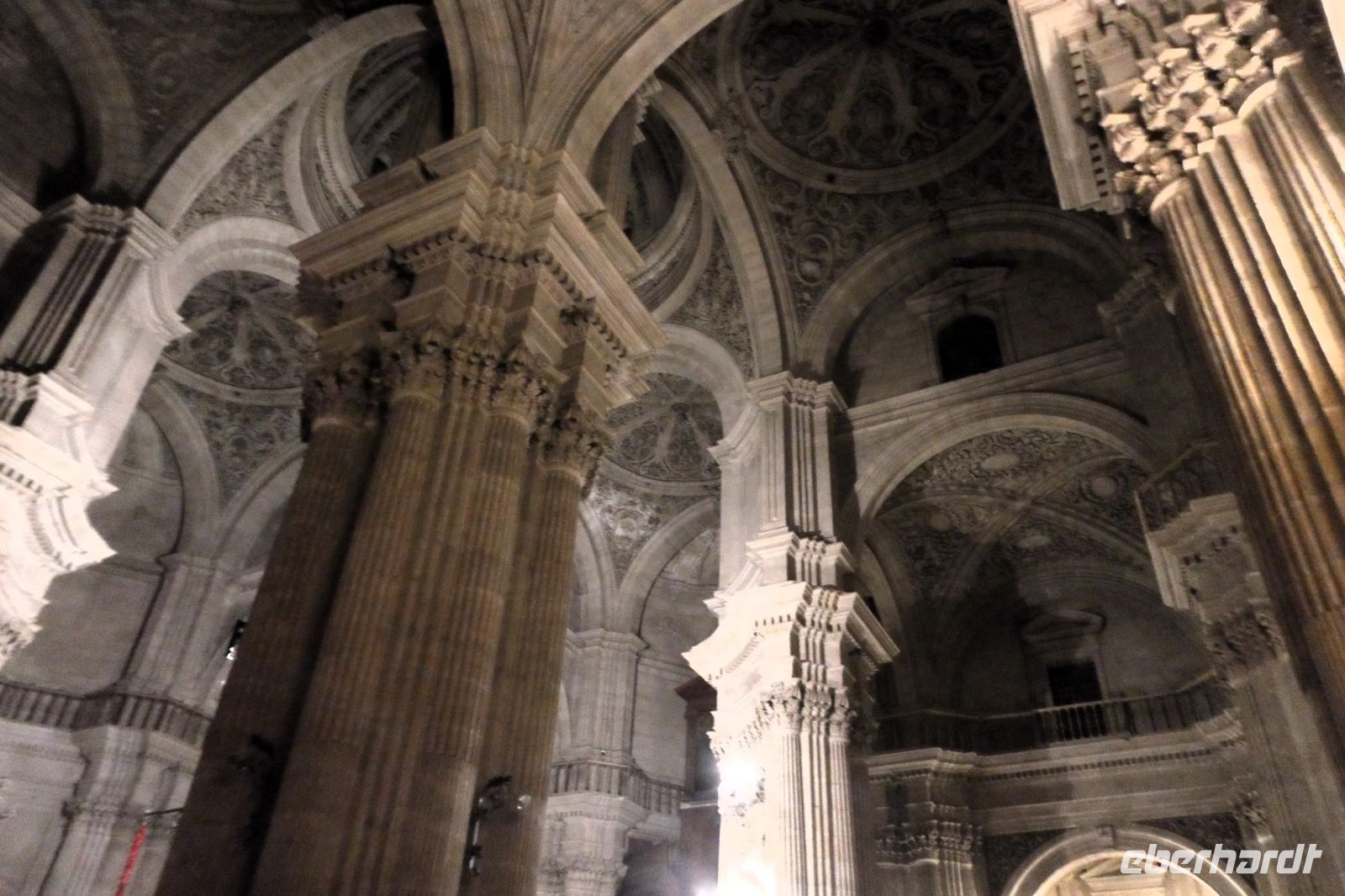 Gewölbe in der Kathedrale von Granada