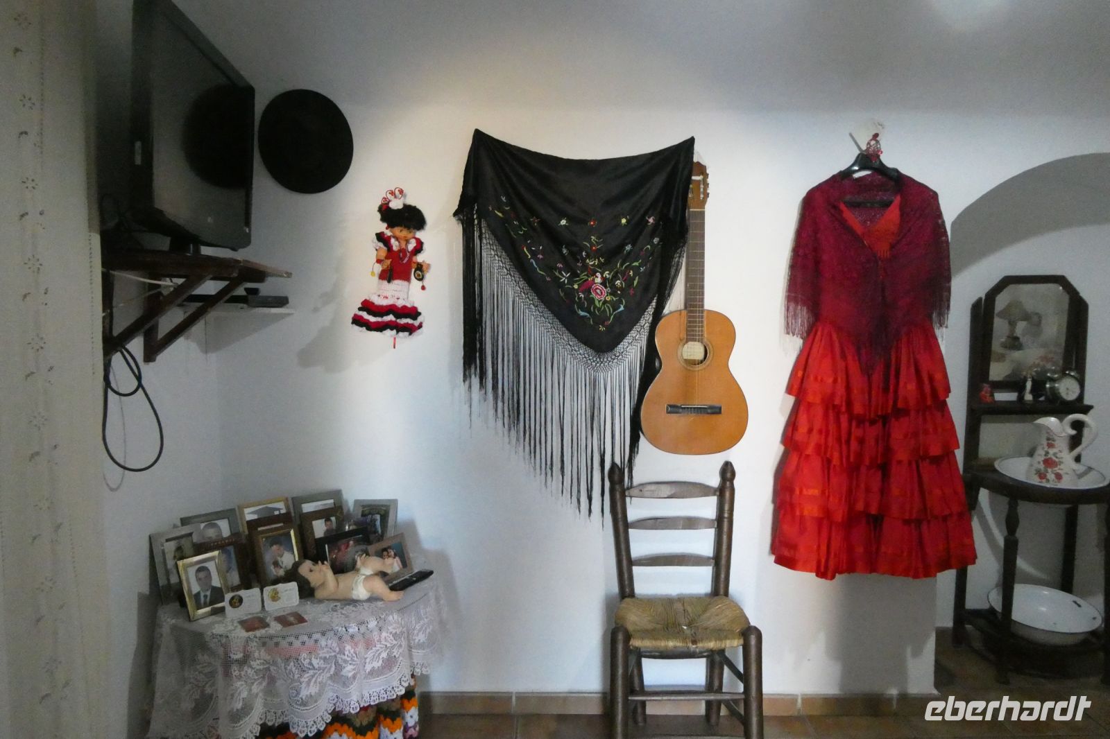 in einem Höhlenzimmer