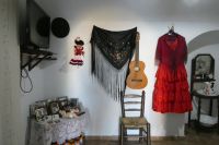 in einem Höhlenzimmer