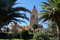 ein letzter Blick auf die Kathedrale von Guadix