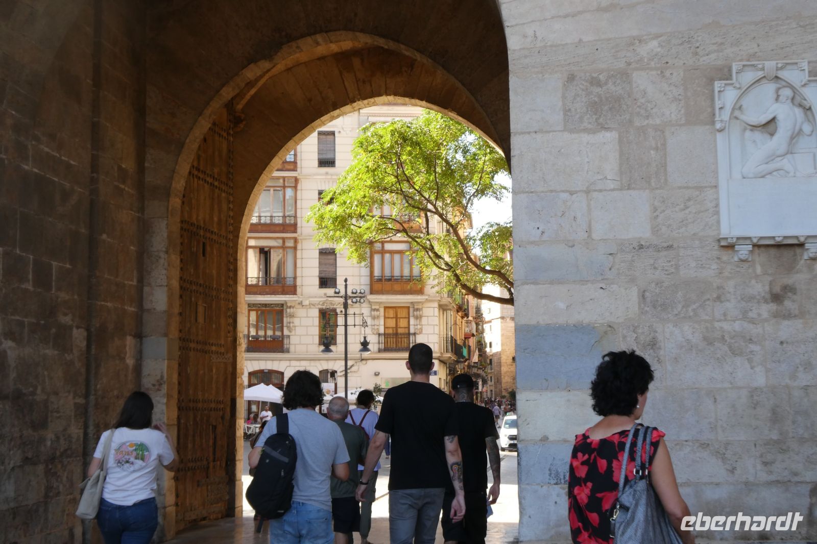 unser Stadtspaziergang beginnt