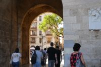 unser Stadtspaziergang beginnt