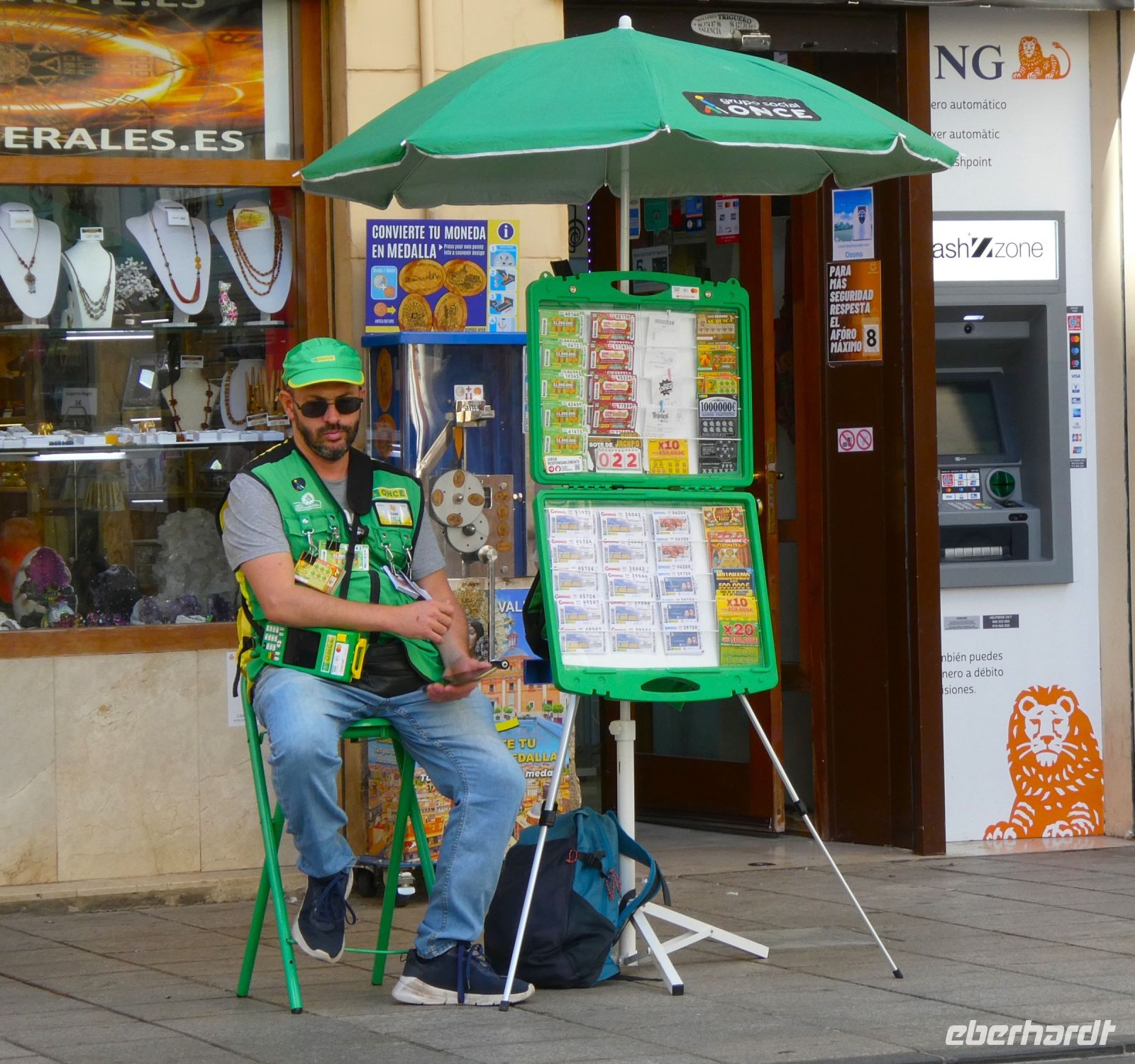Spanier spielen Lotterie