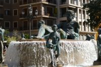 Turia-Brunnen mit Neptun