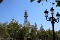 an der Plaza del Ayuntamiento