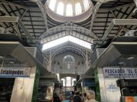 in der Markthalle von Valencia