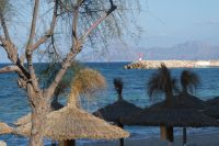 ein erster Blick zum Strand