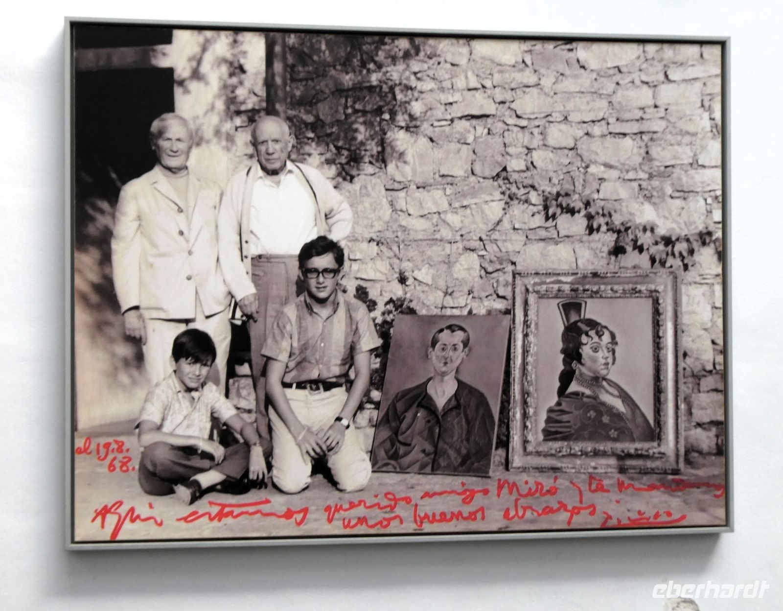 Miró auf Mallorca im alten Bahnhof von Sóller