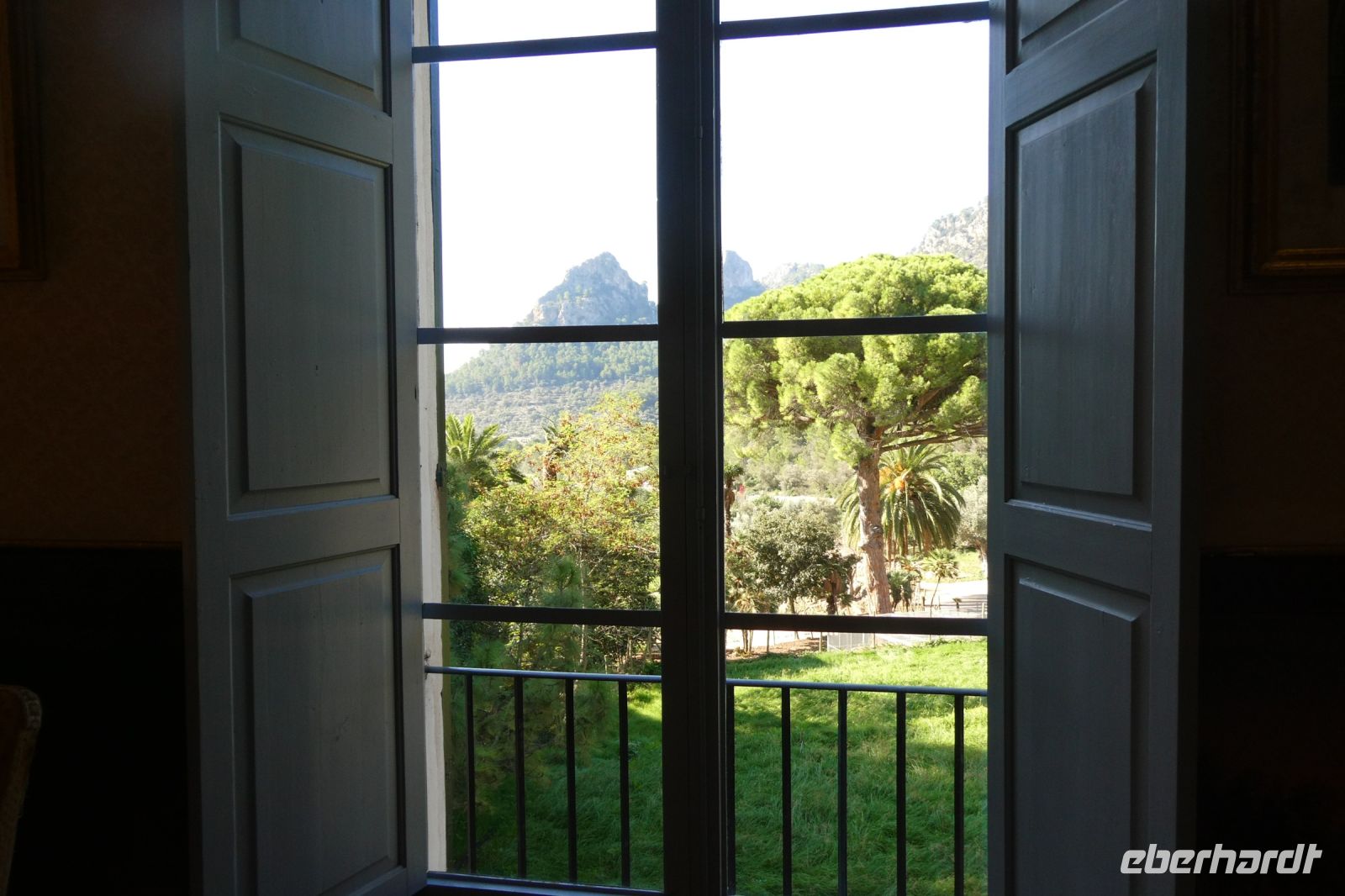 Blick aus dem Fenster