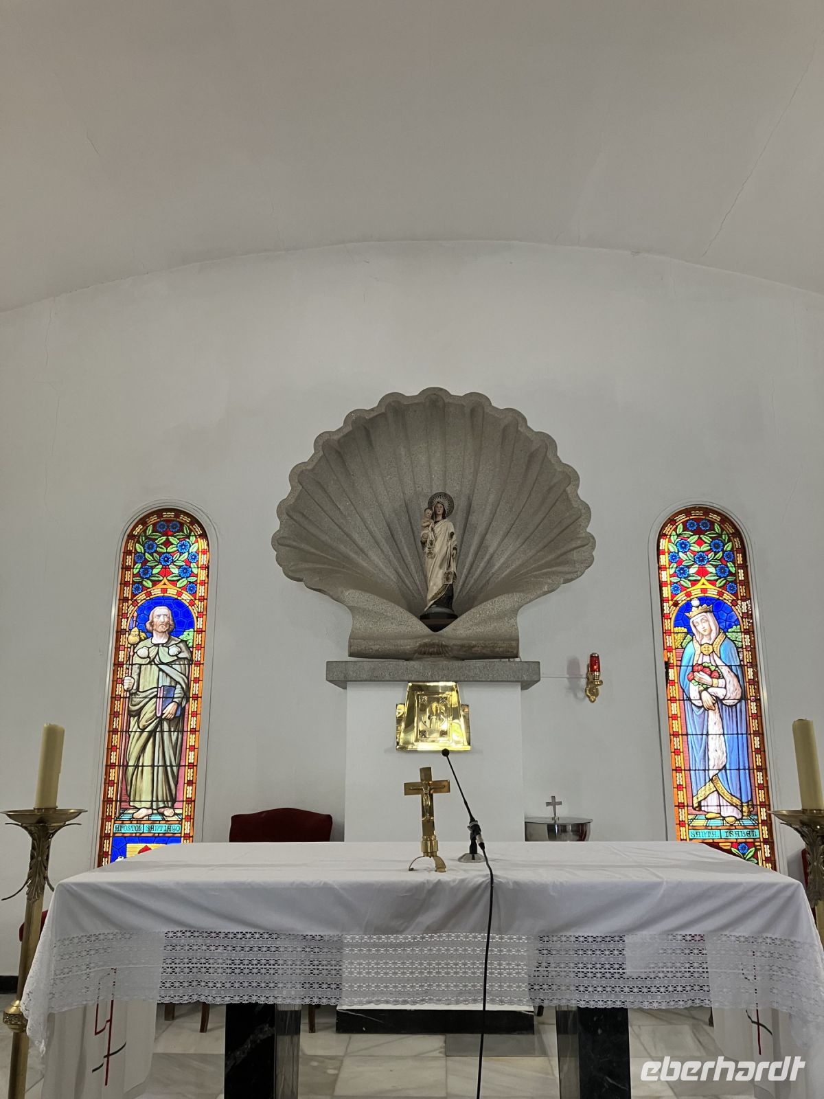 Innenbereich Muschelkirche