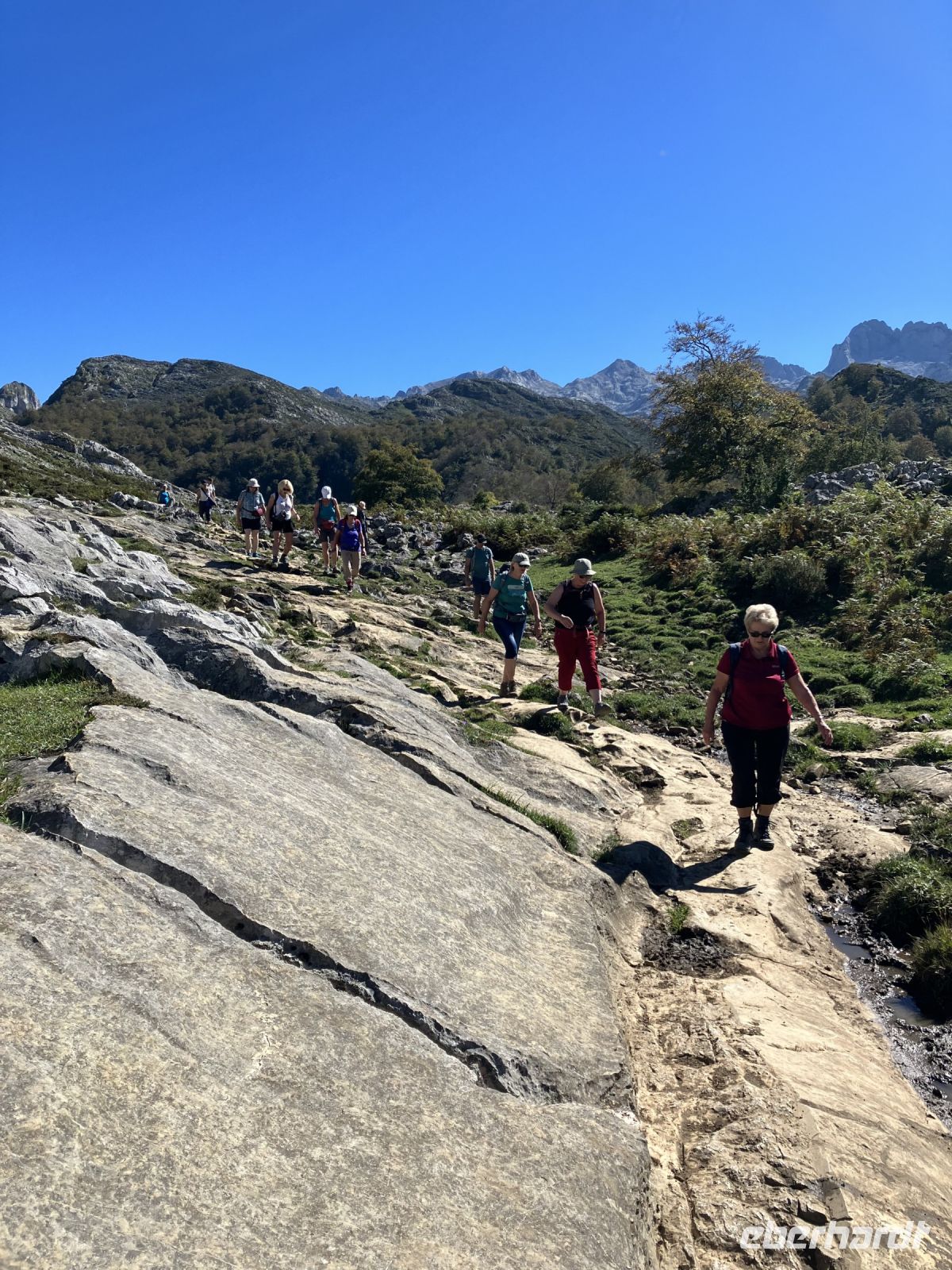 Trittsicherheit ist gefragt - Picos de Europa - Covadonga Nationalpark
