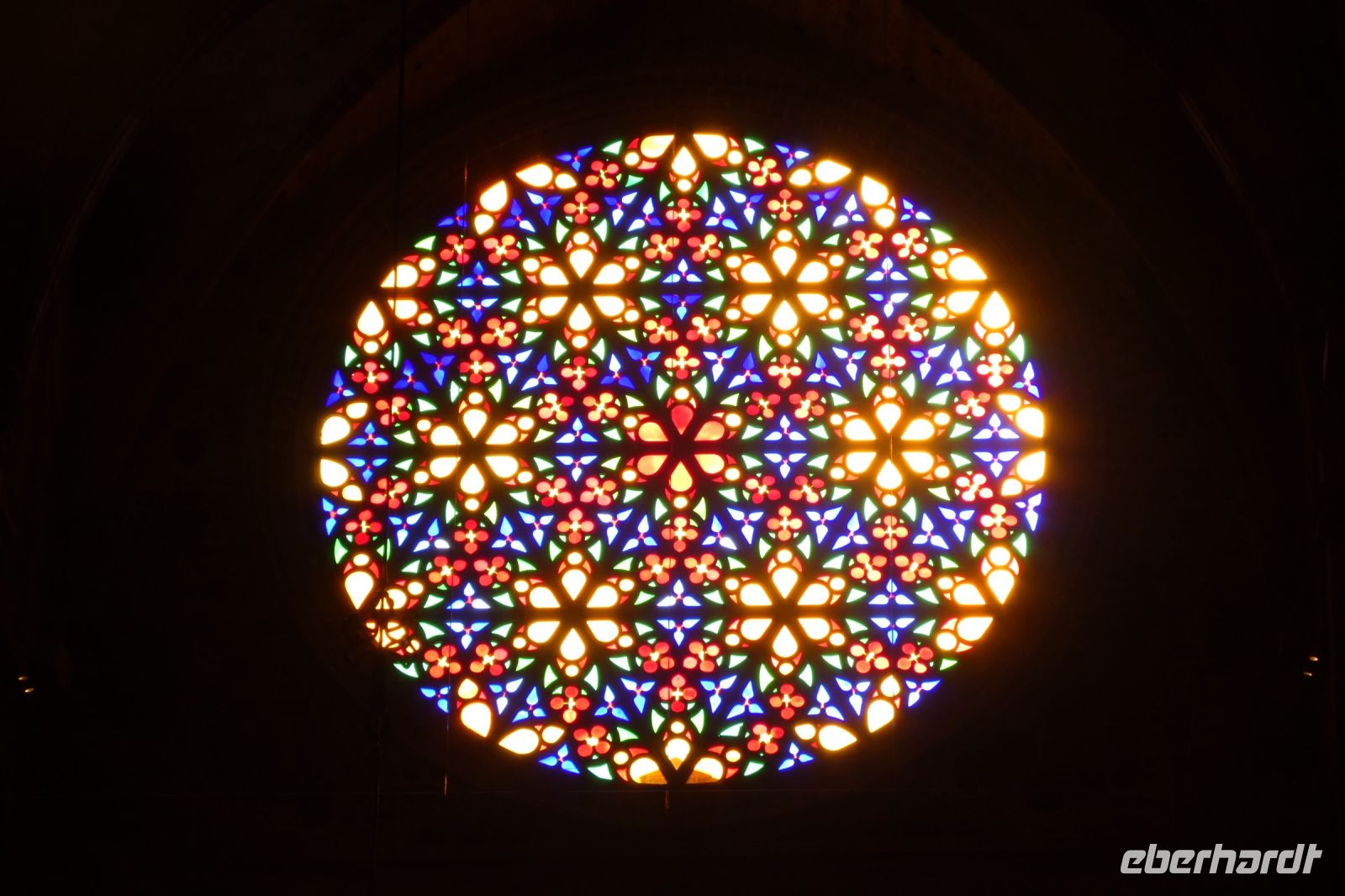 Fensterrosette fast 100 qm 1599 verglast