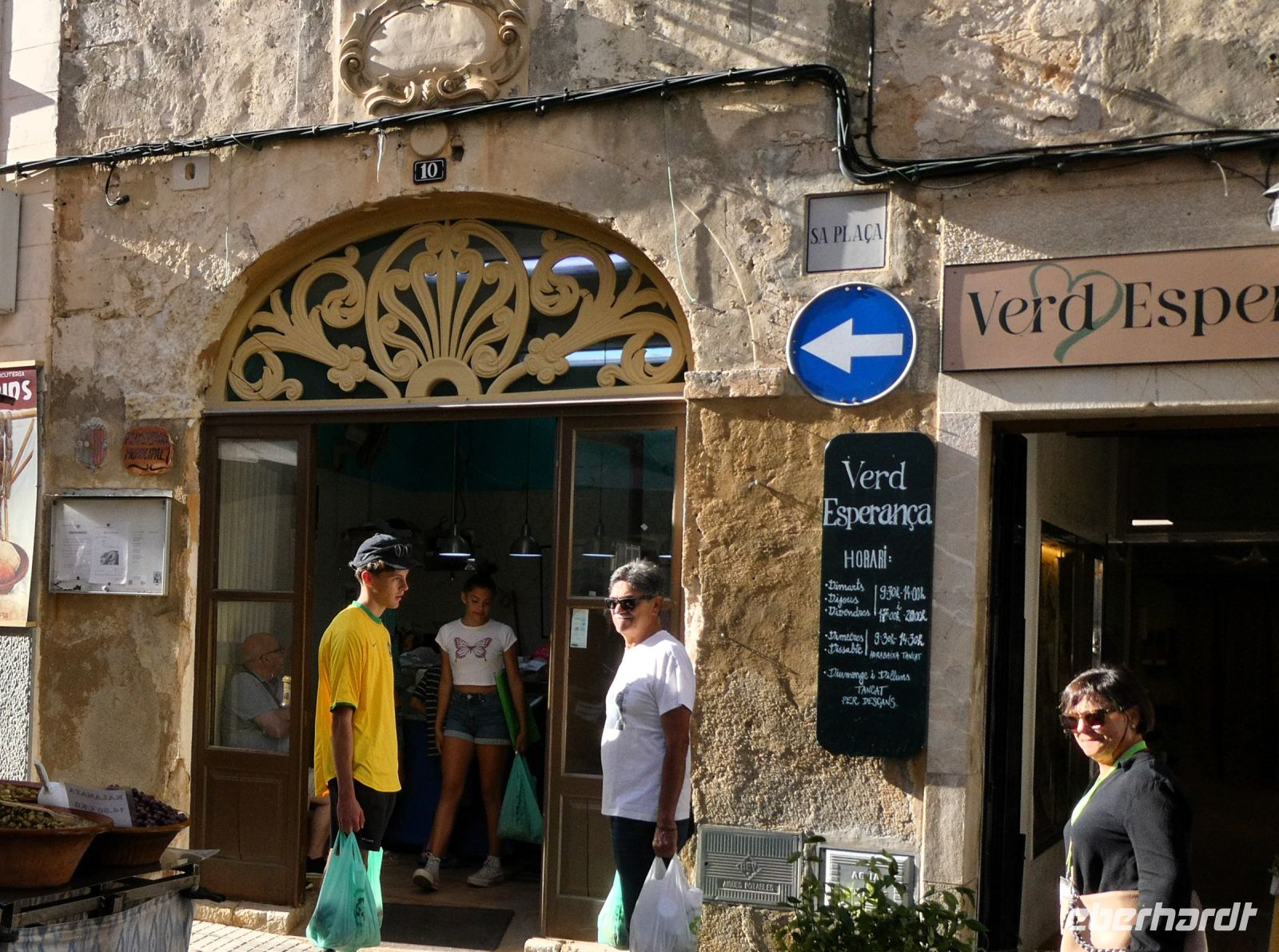 alte Geschäfte in Sineu