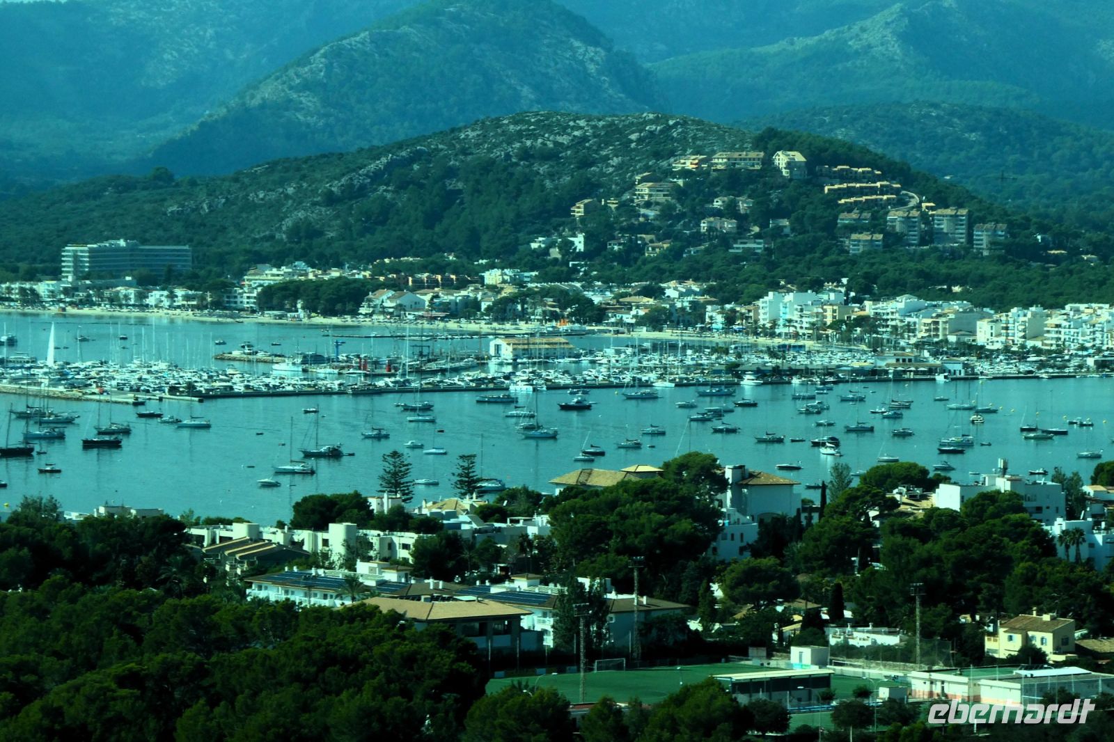 Blick auf Porto de Alcudia