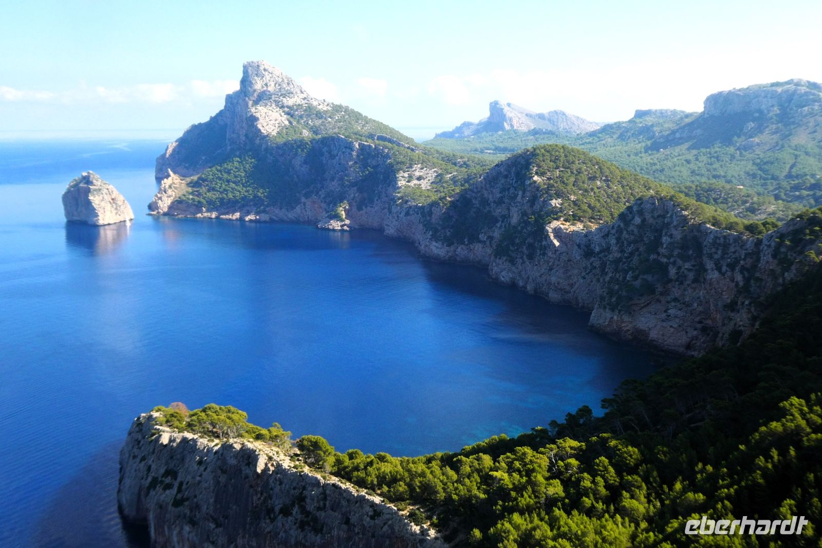 Blick vom Mirador Colomer auf Los Farollones