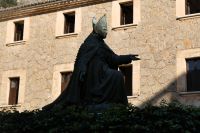 Bischof Campins weihte Kloster nach Restaurierung 1914 ein