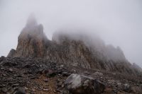 Na hoffentlich fällt da oben jetzt nichts ab...