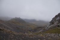 Blick hinunter auf die Hochweiden von Áliva