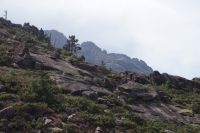 Landschaft an der Fervenza do Ézaro