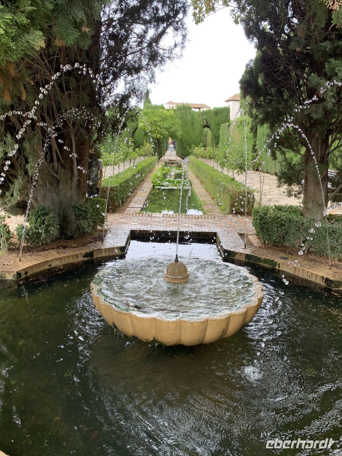 Im Garten des Generalife