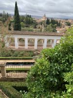 Aussichtsgalerie und Blick zum Sacromonte