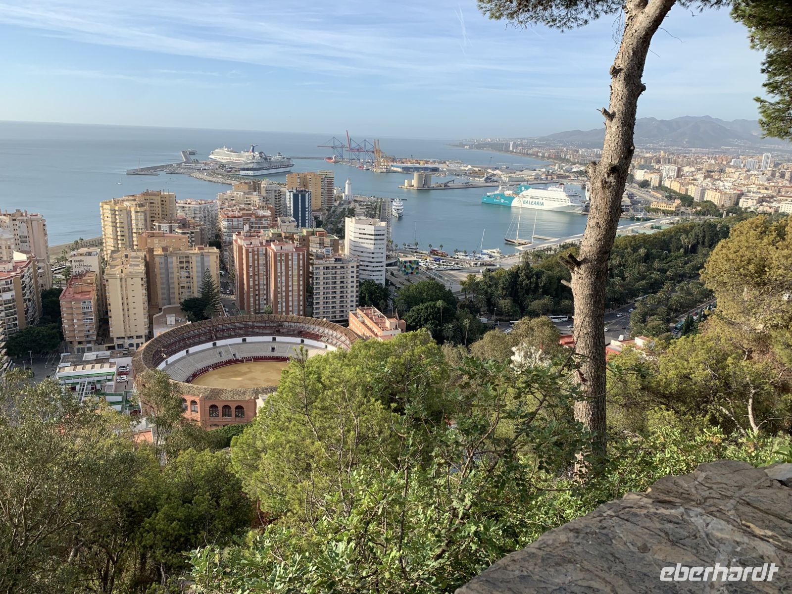 Malaga und die Stierkampfarena