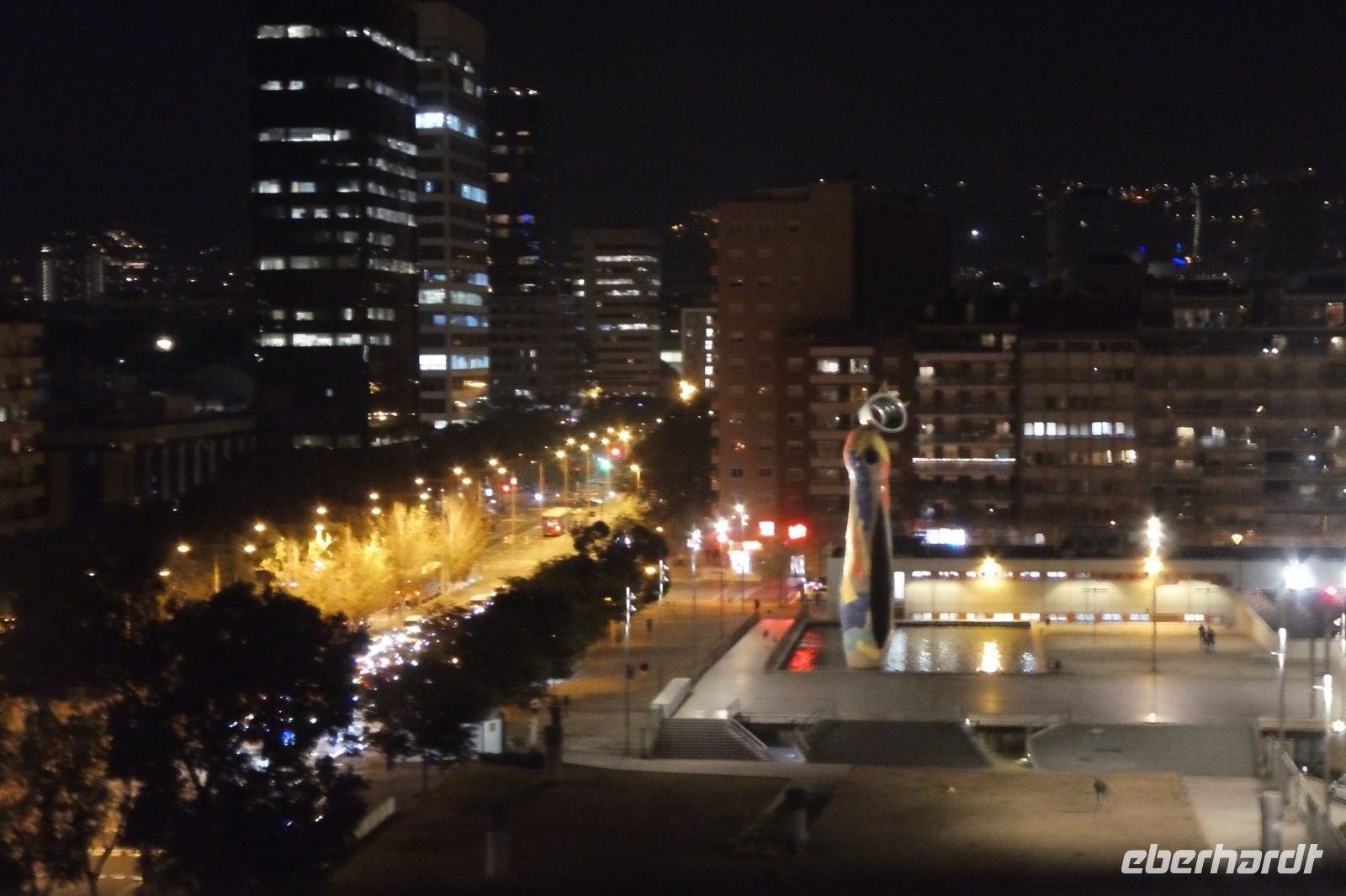 erster Abend in Barcelona