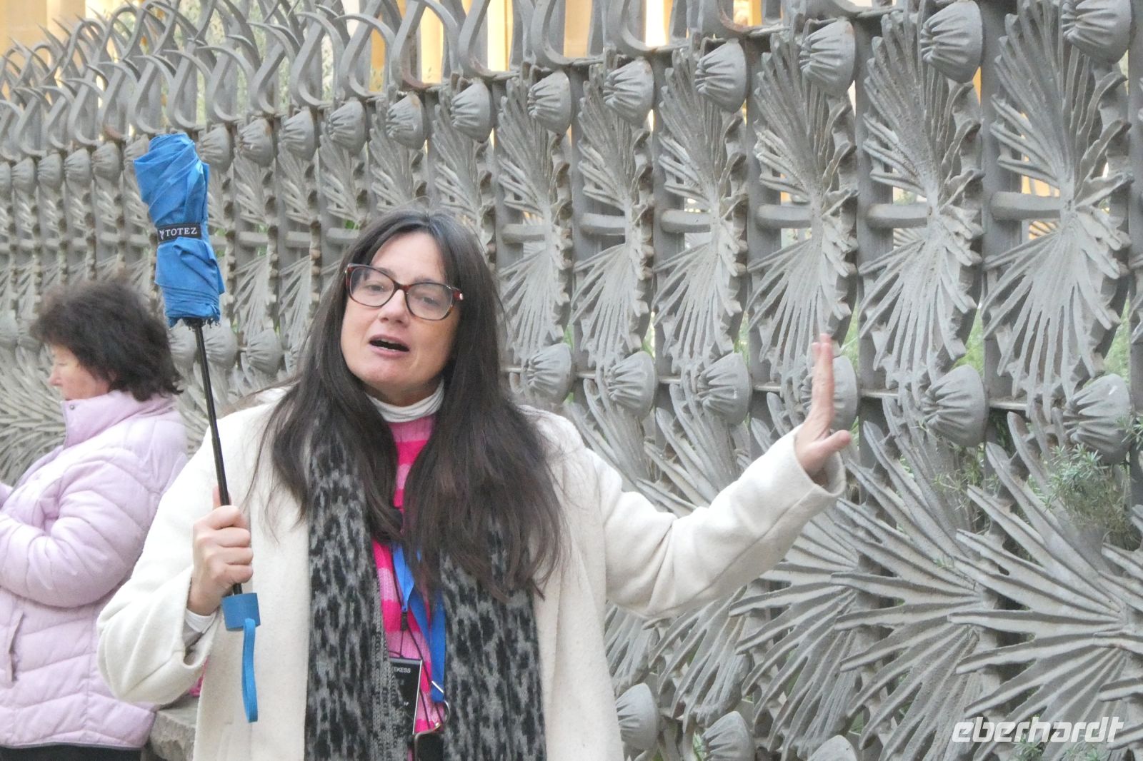 unsere Stadtführerin Vanessa