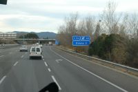 auf dem Weg nach Girona