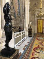 Wandteppich im Schloss