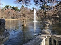 Teich am Palacio de Cristal