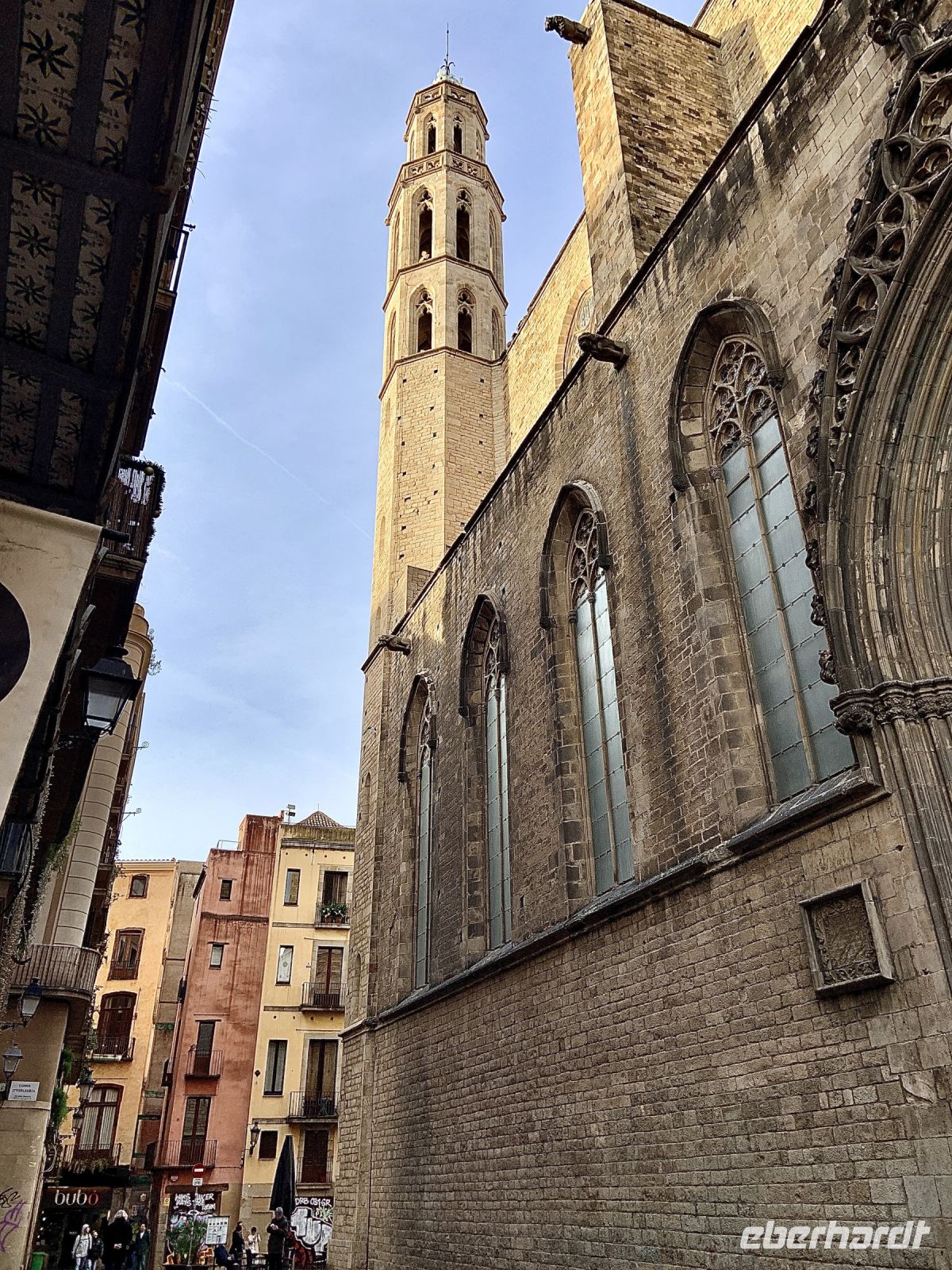 der Turm der Kirche Santa Maria del Mar_ IMG 4951