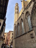 der Turm der Kirche Santa Maria del Mar_ IMG 4951