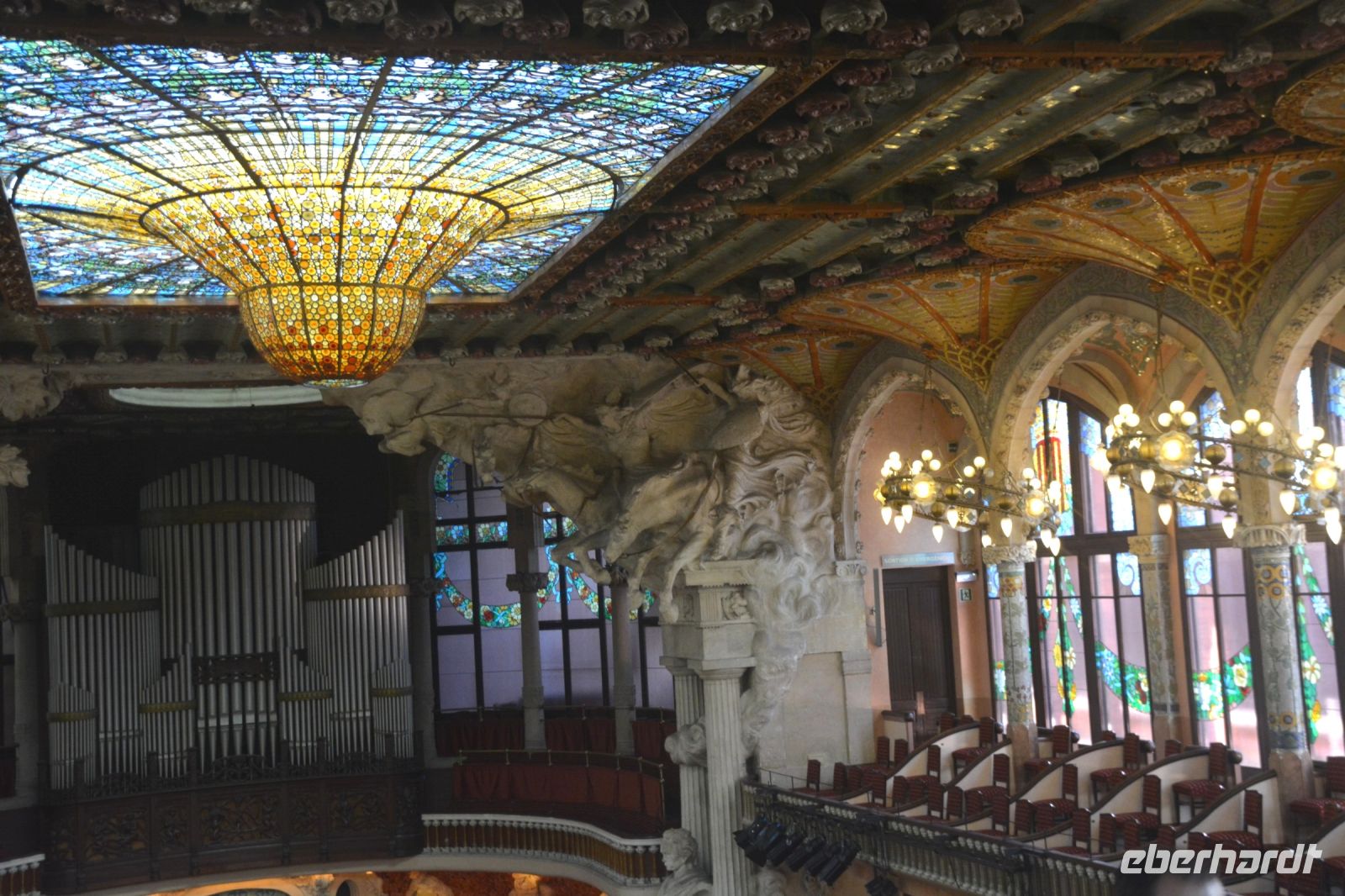 im Palau ohne Publikum