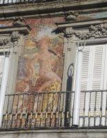 Casa Panaderia an der Plaza Mayor, Fresken an der Fassade, Madrid