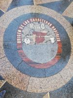 km 0 an der Puerta del Sol, Madrid