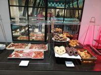 Frühstücksbüffet in unserem Hotel Eurostar Casa de la Lírica, Madrid