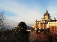 Almudena in der Abenddämmerung