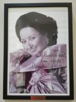 Widmung von Montserat Caballé