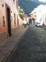 kleine Gasse des Ortes