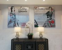 Zarzuleas - Bilder in der Lobby des Lírica Hotels