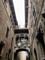 Die Brücke des Bischofs in Barcelona