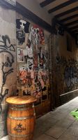 Streetart in den Gassen Barcelonas