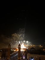 Feuerwerk zu Silvester, Barcelona