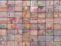 Barcelona. Straßenmosaik 