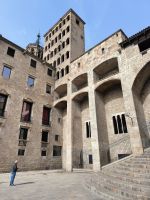 Barcelona. An der Kathedrale