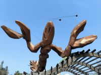 Barcelona. Auf der Mole