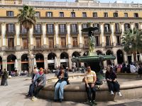 Barcelona. Placa Reial