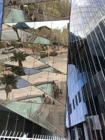 Barcelona. Spiegelung
