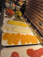 Barcelona. Letztes Hotelfrühstück